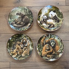 4 Assiette Villeroy Boch WWF world wildlife fund heinrich