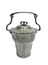 Rare seau à biscuit Art