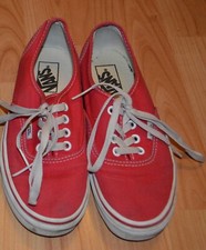 Vans authentic rouge taille 37/38