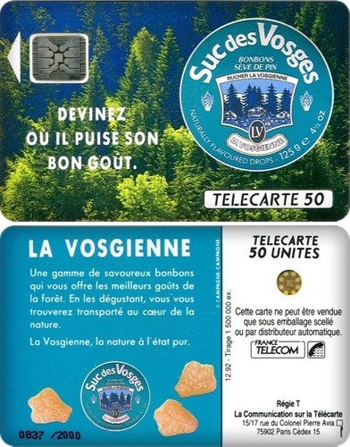 Tres rare telecarte - tres,
