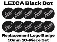 Lot de 10 badges logo Leica