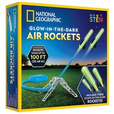National Geographic Lance-Roquettes à Air pour Enfants - Lancer des Fusées Lu...