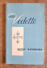 FORD  VEDETTE :  Notice