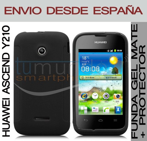 Coque gel noire - mate, +