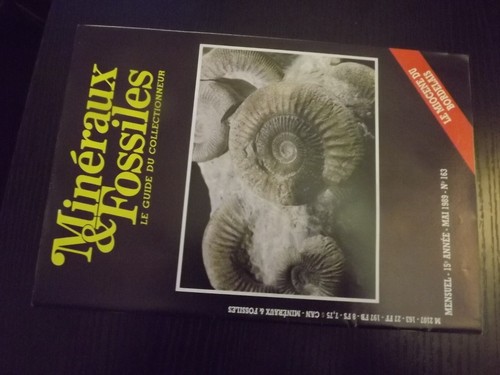 Revue mineraux fossiles - gc,