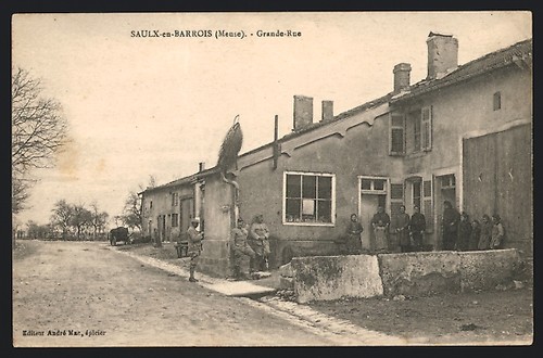 Cpa saulx barrois - saulx-en-barrois, /meuse