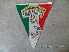 DRAPEAU FANION ancien Automobilia Caravane ITALIE K11