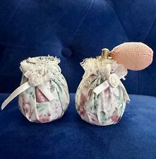 Bouteille De Parfum Vide Vintage et Porte-pinceaux de maquillage