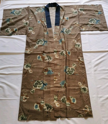 Kimono vintage nagajuban homme - vintage,