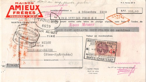 1939 maison amieux - freres, a