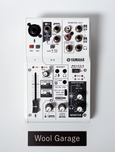 Yamaha ag03 usb mixer audio - yamaha,