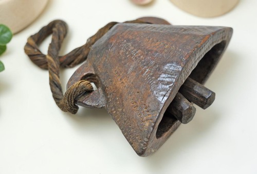 Cloche bois antique - en,