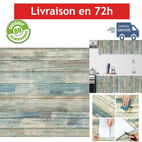 Papier adhésif effet bois - papier,