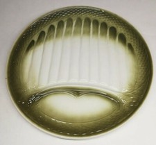 Lot12: 6 Assiettes À Asperges Grand Feu Moulin Des Loups Orchies France D25 Cm