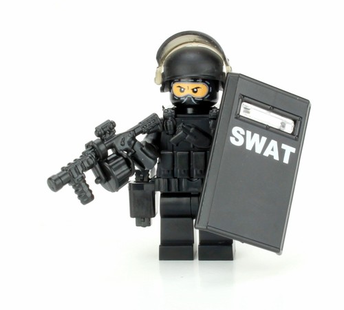 Battle brick swat riot control - swat,