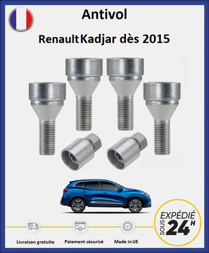 Ecrous antivol roues - de,