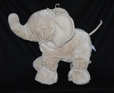 Peluche doudou éléphant gris