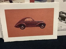 Superbe Lot Cartes Postales Contemporaines FIAT 508 BALILLA 1932