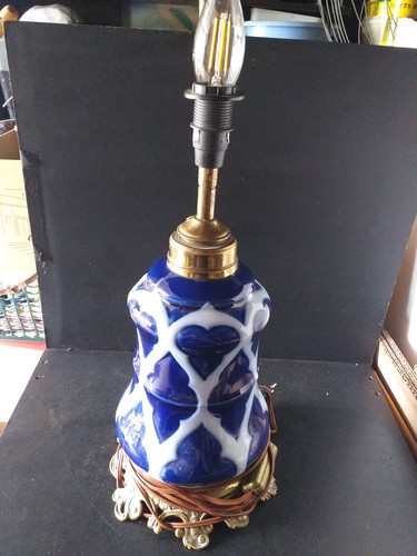 Lampe porcelaine sèvres - lampe,