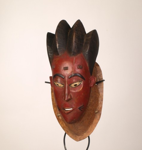 0418 masque baoule - avec, socle