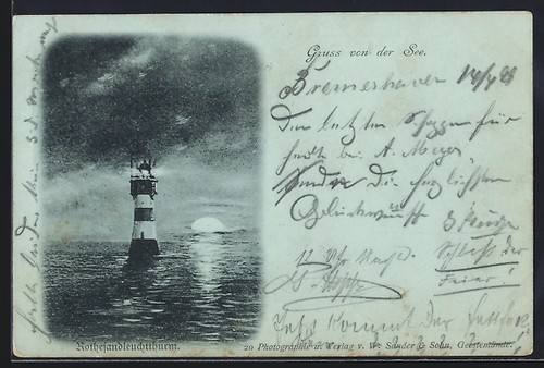 Carte postale phare - , de