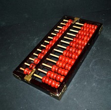 Boulier chinois abaque vintage