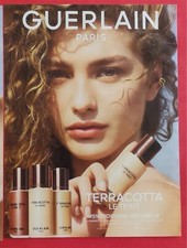 Publicité Presse Produits de Beauté TERRACOTTA de GUERLAIN - Sac Isabelle MARANT