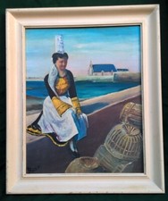 Ancien tableau une - ancien, d'une