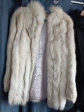 Manteau fourrure renard