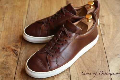 Chaussures baskets cuir - en,