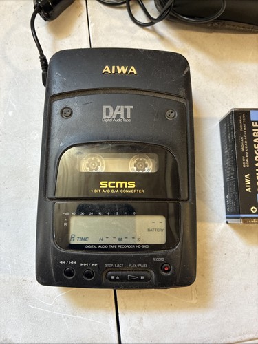 Aiwa s100 portable dat - hd-s100,