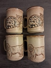 Lot de 4 mugs en céramique