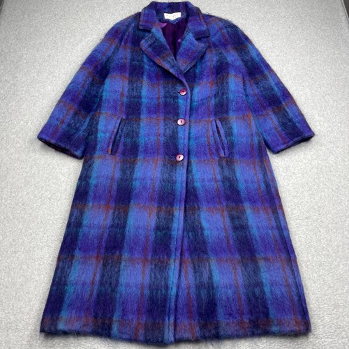 Vtg mohair winter coat - winter,