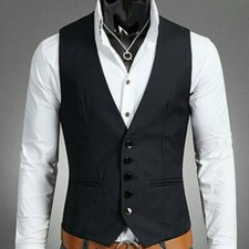 Hommes col gilet habillé - col, v