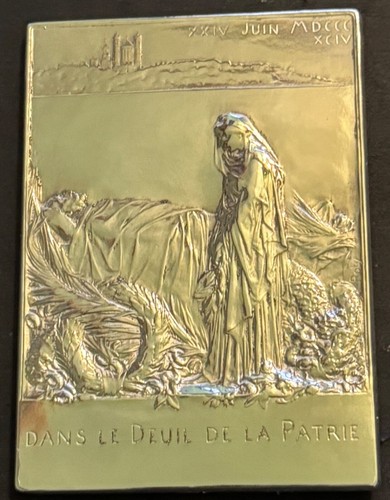 Belle médaille bronze - belle,