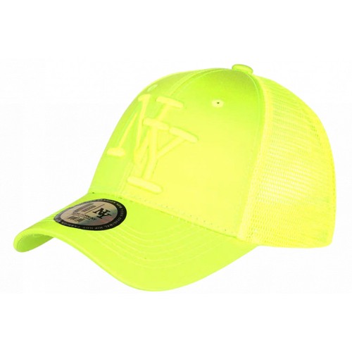 Casquette filet jaune - jaune, fluo