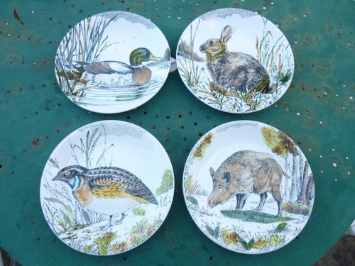 Belles assiettes faience - assiettes, en