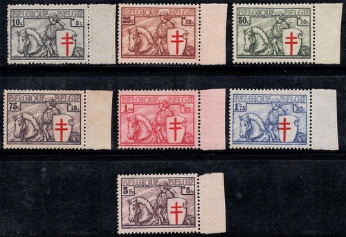 Belgique 1934 386 392 - mi., 386-392