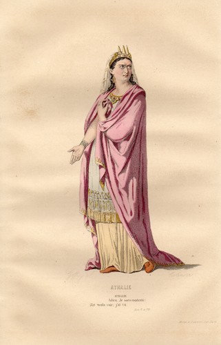 Gravure costume theatre - costume, de