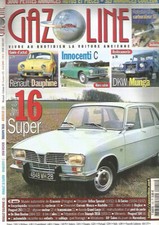 GAZOLINE N°155 RENAULT 16 SUPER / DAUPHINE / INNOCENTI C / DKW MUNGA / 504