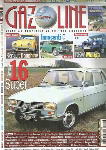 Gazoline 155 renault - n°155,