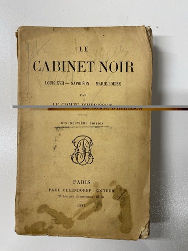 Livre ancien 1887 le - 1887,