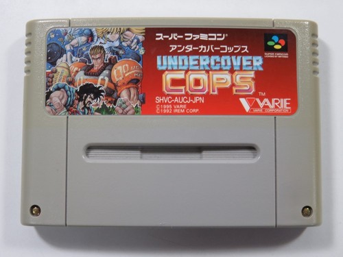 Undercover cops super famicom - undercover,
