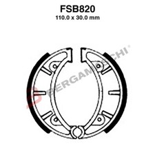 Ganasches De Frein Arrière