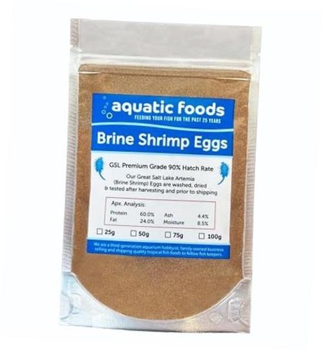 Brine shrimp eggs - brine,