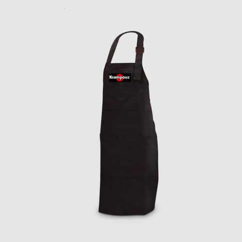 Krampouz tablier noir atc1 - tablier,