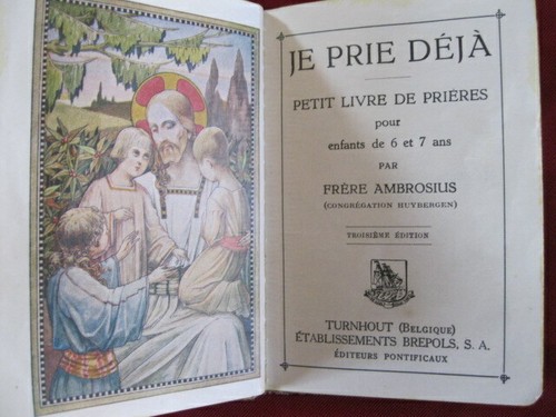 1941 petit livre prières - petit, de