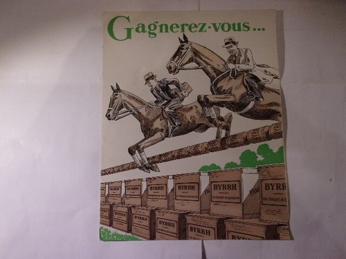 Affiche 1934 concours vente - de,