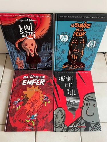 Lot albums bd - 4, les