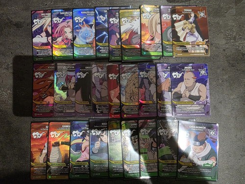 Lot cartes rares naruto - lot,